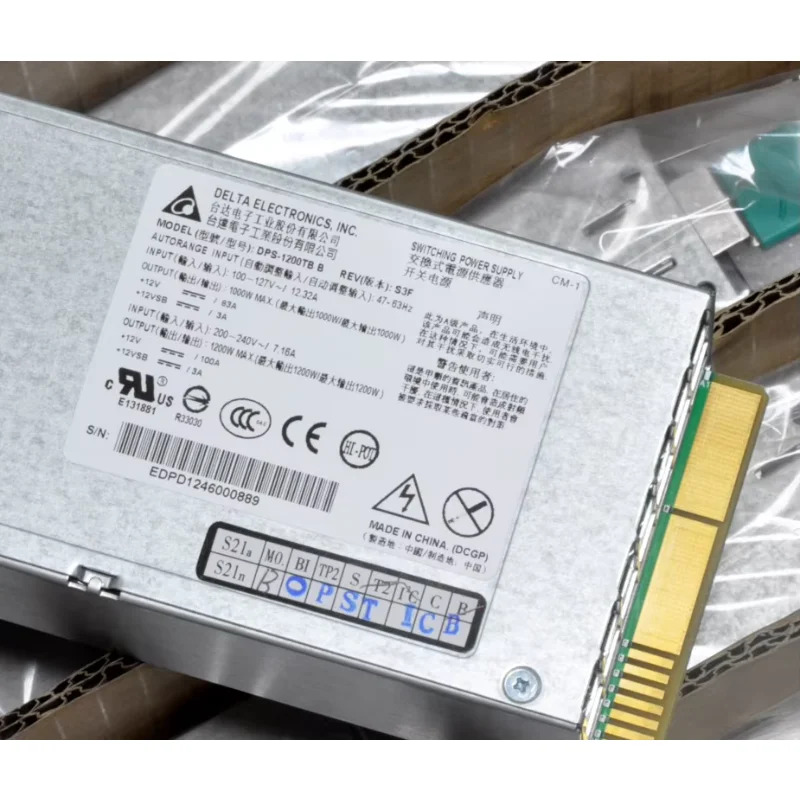 델타 전DPS-1200TB B 서버 전원공급장치 1200W
