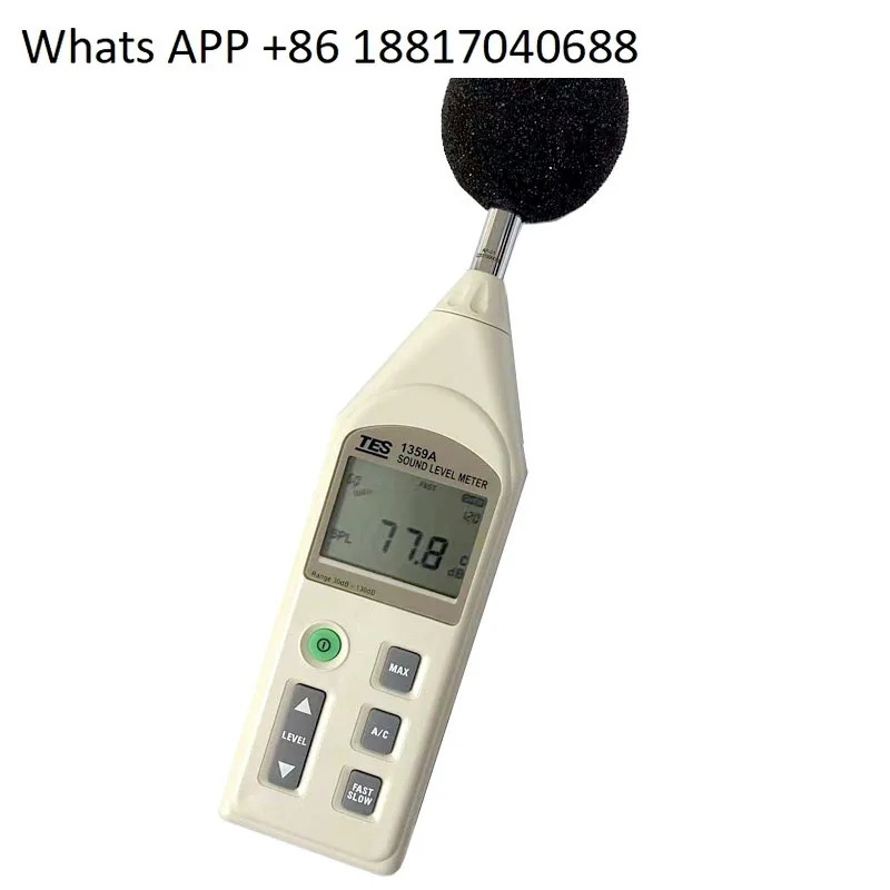 TES-1359A 고정밀 소음 센서 디지털 사운드 레벨 미터 산업등급 테스터