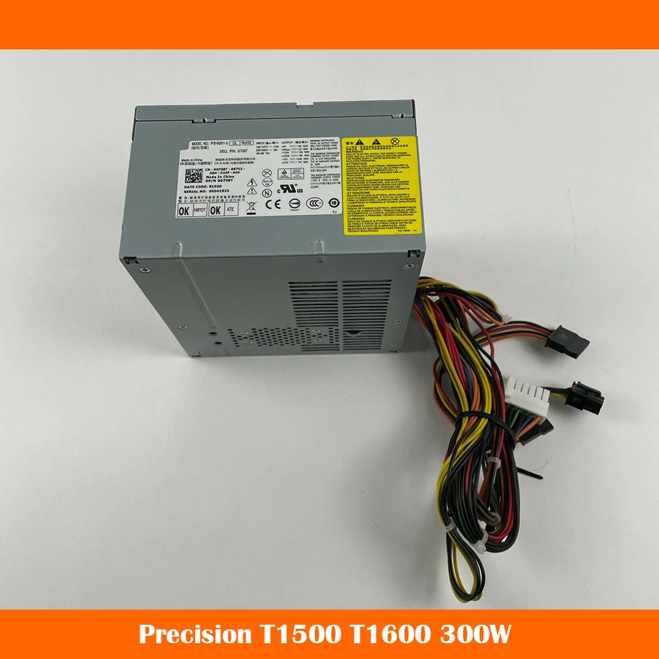 DELL Precision 워크스테이션 전원공급장치 T1500 T1600 0G738T G738T CPB09-001B PS-6351-2 0350P5WA 300W