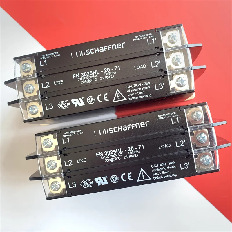 FN3025HL-20-71 샤프너 3상전원 필터 20A
