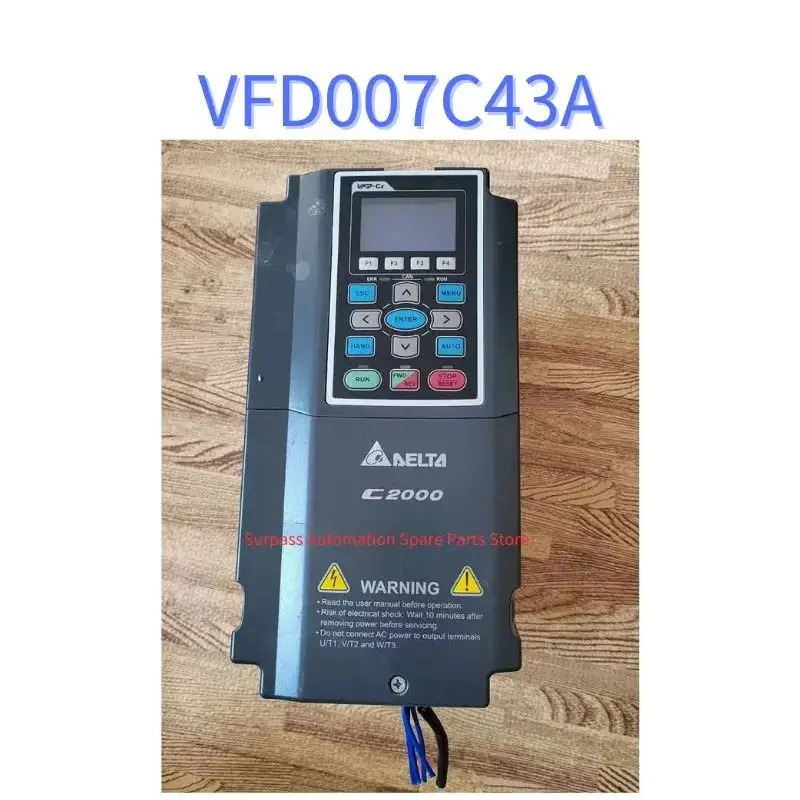 VFD007C43A 리퍼 C2000 인버터 0.75kW 기능 작동 OK