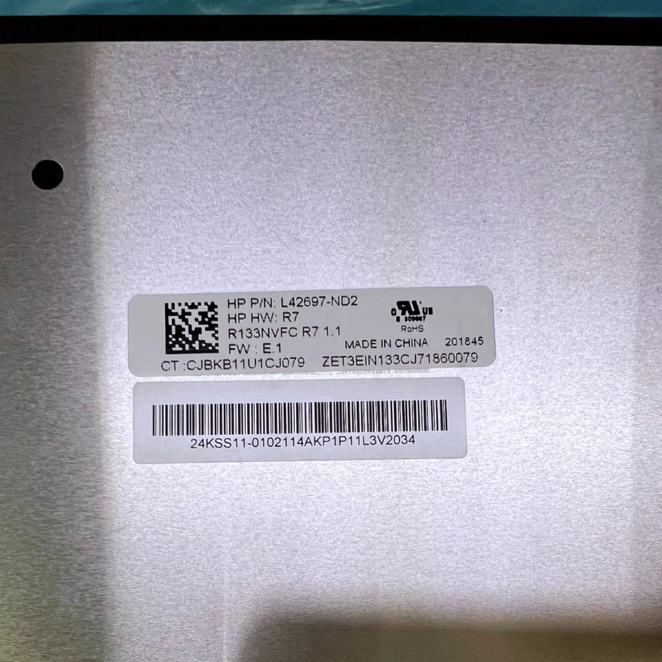 초박형 이어리스 IPS 스크린 R133NVFC R7 L42697-ND2 오리지널 13.3 인치 신