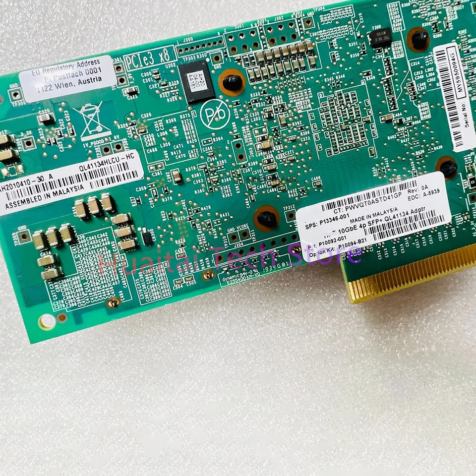 hp호환E 이더넷광섬유 네트워크 카드 SFP QL41134HLCU-HC P10094-B21 10Gb 4 포트