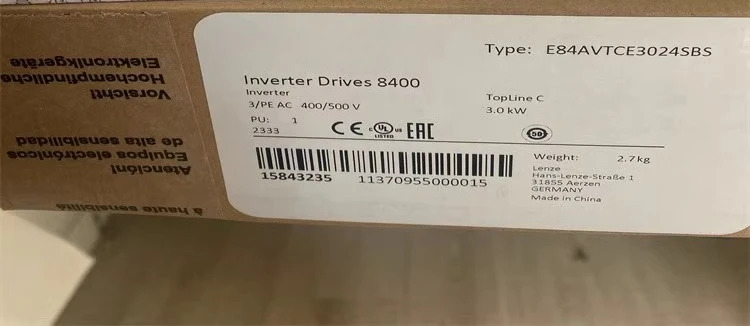 인버터 E84SCE3024VXS/E84SCE4024VX0/E84SCE5524SX0