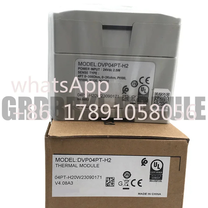 오리지널 PLC DVP04PT-H2 신