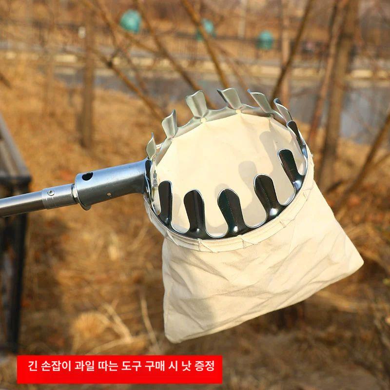 원예 과일수확기 열매따기 복숭아 감따개 사과 도구 밤 폴 농기구 감따는기구 장대낫 - 상세 이미지 3