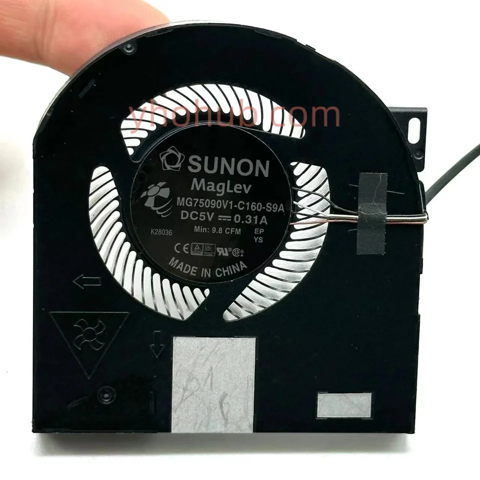 SUNON MG75090V1-C160-S9A DC 5V 0.31A 4-와이어 서버 냉각팬