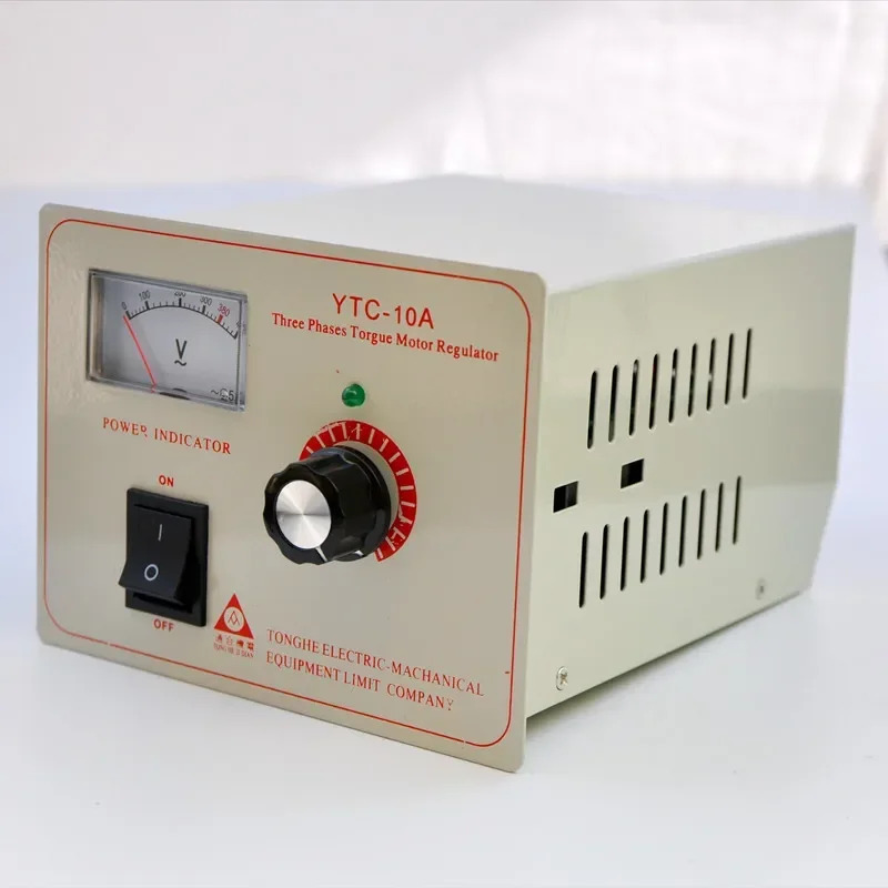 모터 컨트롤러 10A 토크 속도조절기/미터 제어판 YTC-10A 온/오프 기계 380V
