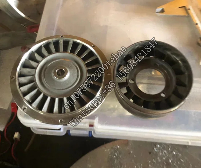 블로워 엔진 NGV GR180은 Jetcat160P 재료 Inconel 718을 대체