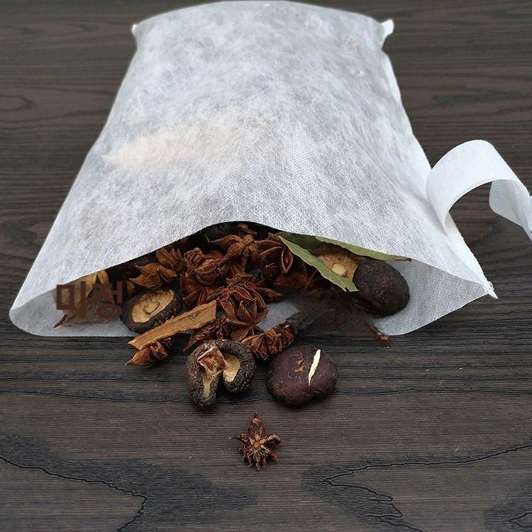 업소용 약재망 멸치망 미세 육수 부직포 거름망 티백 국물 메쉬 건지기 필터백 - 상세 이미지 3