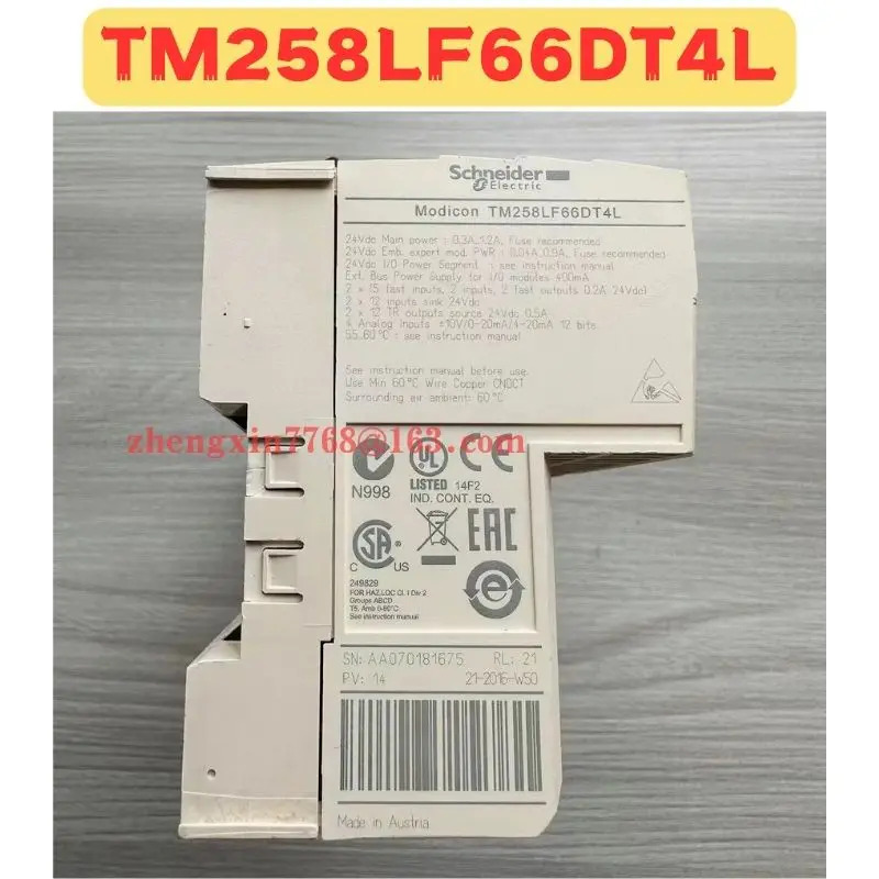 리퍼 PLC 컨트롤러 TM258LF66DT4L 정상 기능 완료