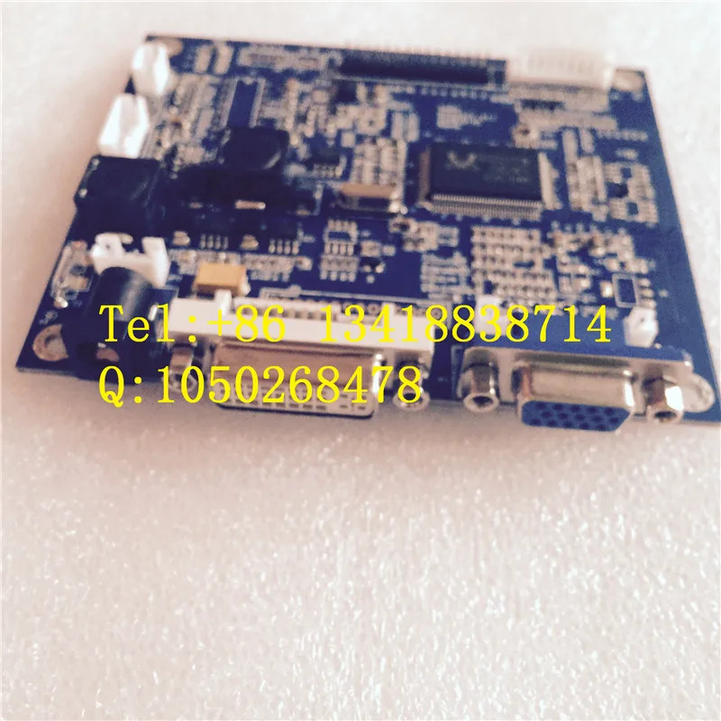 산업LCD 패널 드라이버 설계 넓은 온도 VGA/DVI 신호 입력 보드