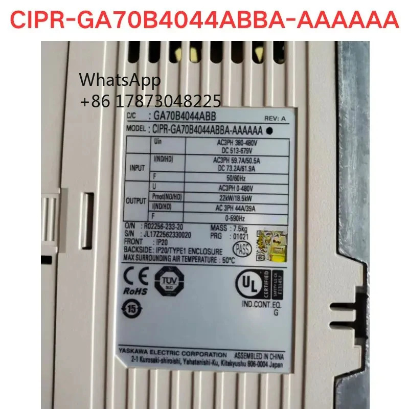 오리지널 CIPR-GA70B4044ABBA 주파수 변환기