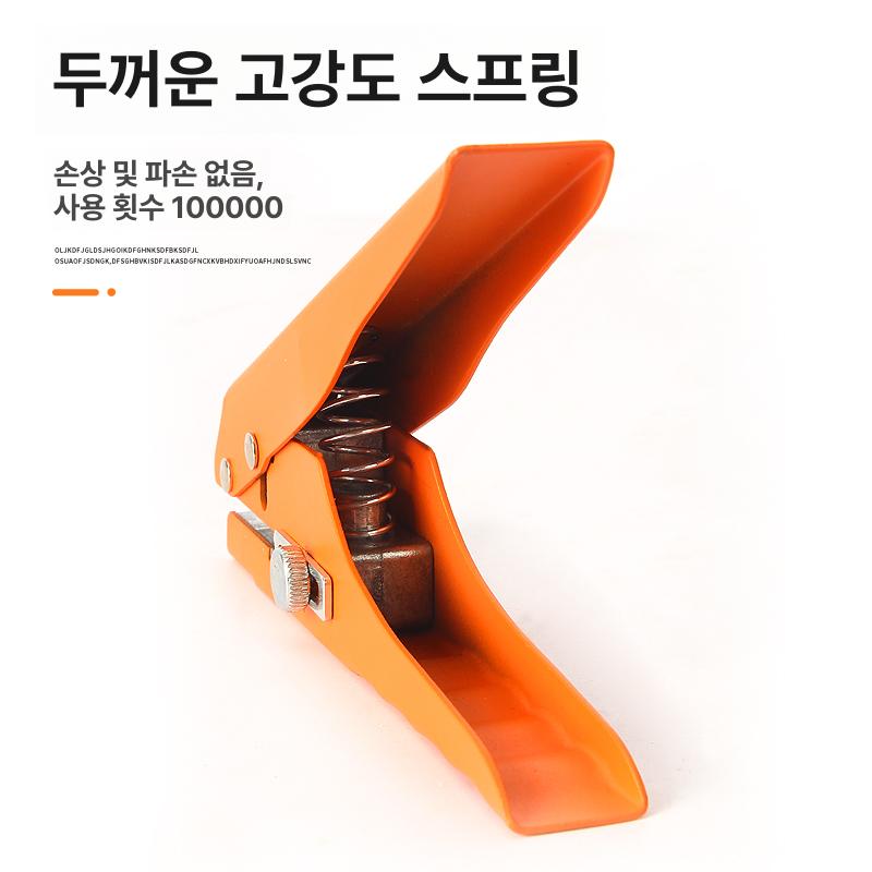 제본용 타공기 펀칭기 휴대용 펀치 원형 커터 공예 기계 바인더 사무용 - 상세 이미지 3
