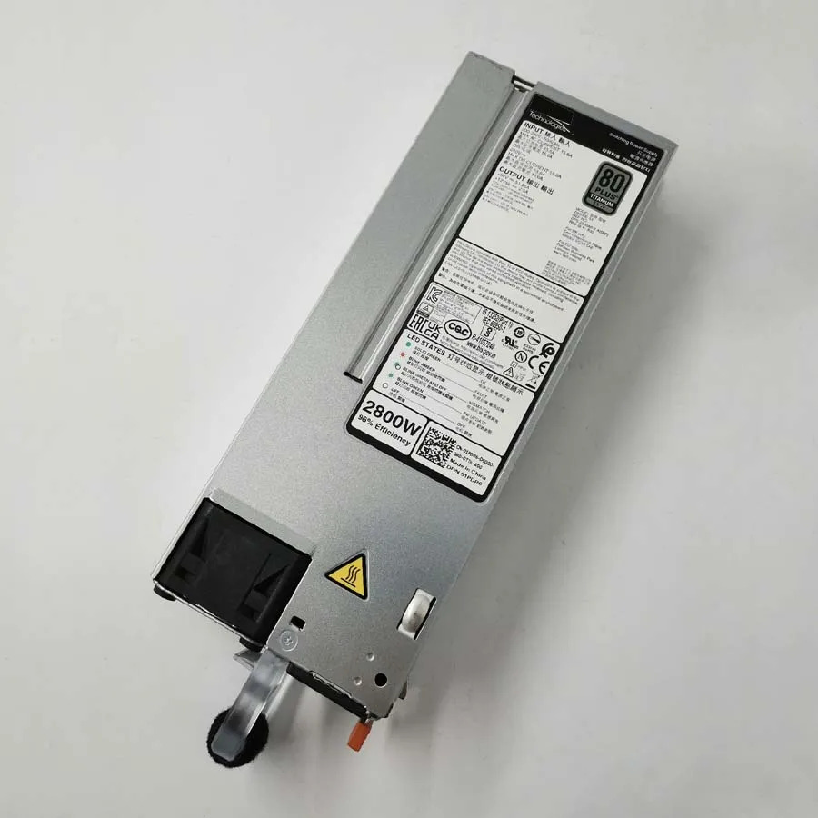 델 R7625 1PDR6 NCMPF D2800E-S1 L2800E-S1 80 플러스 티타늄 16 세대 전원공급장치 2800W PSU