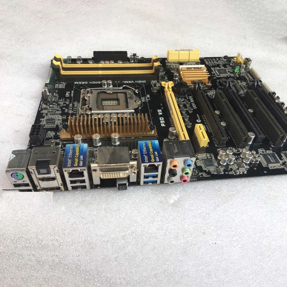 단일 채널 서버 마더보드 AS-US LGA1150 P9D WS