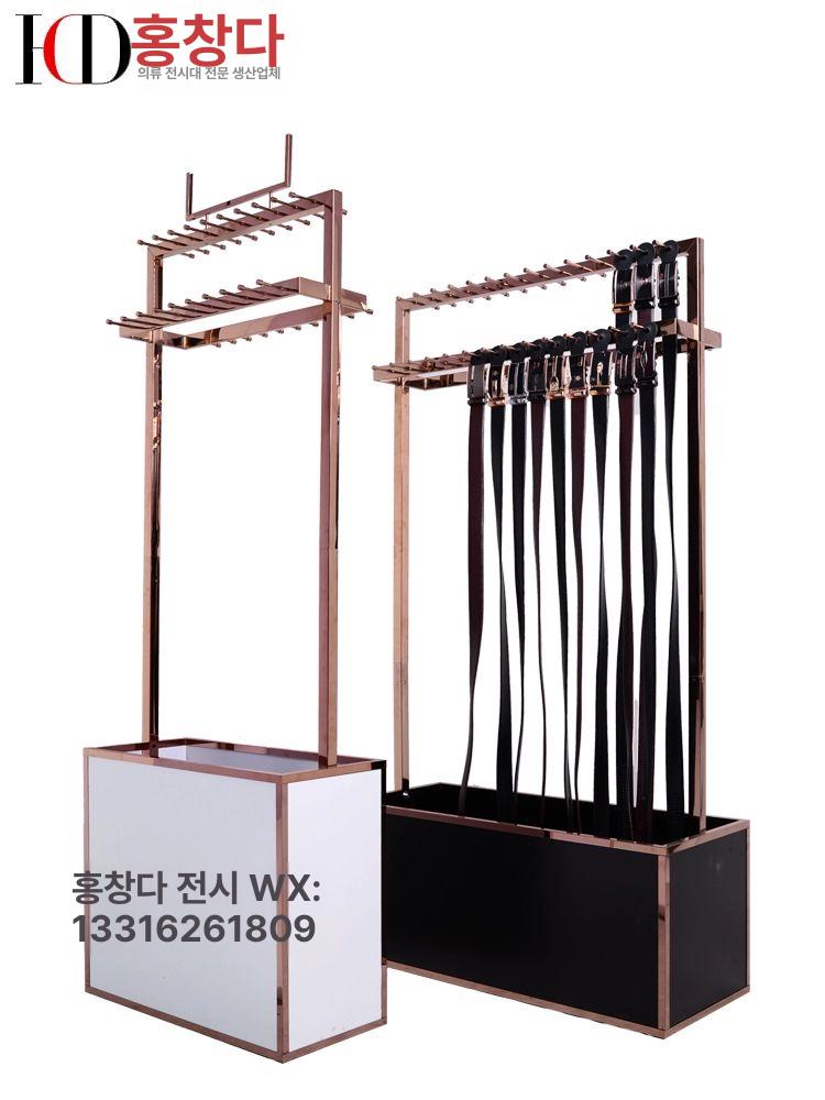 의류매장 진열대 랙 인테리어 옷가게 업소용 고정식 전시행거 상업용 심플 수납 - 상세 이미지 3