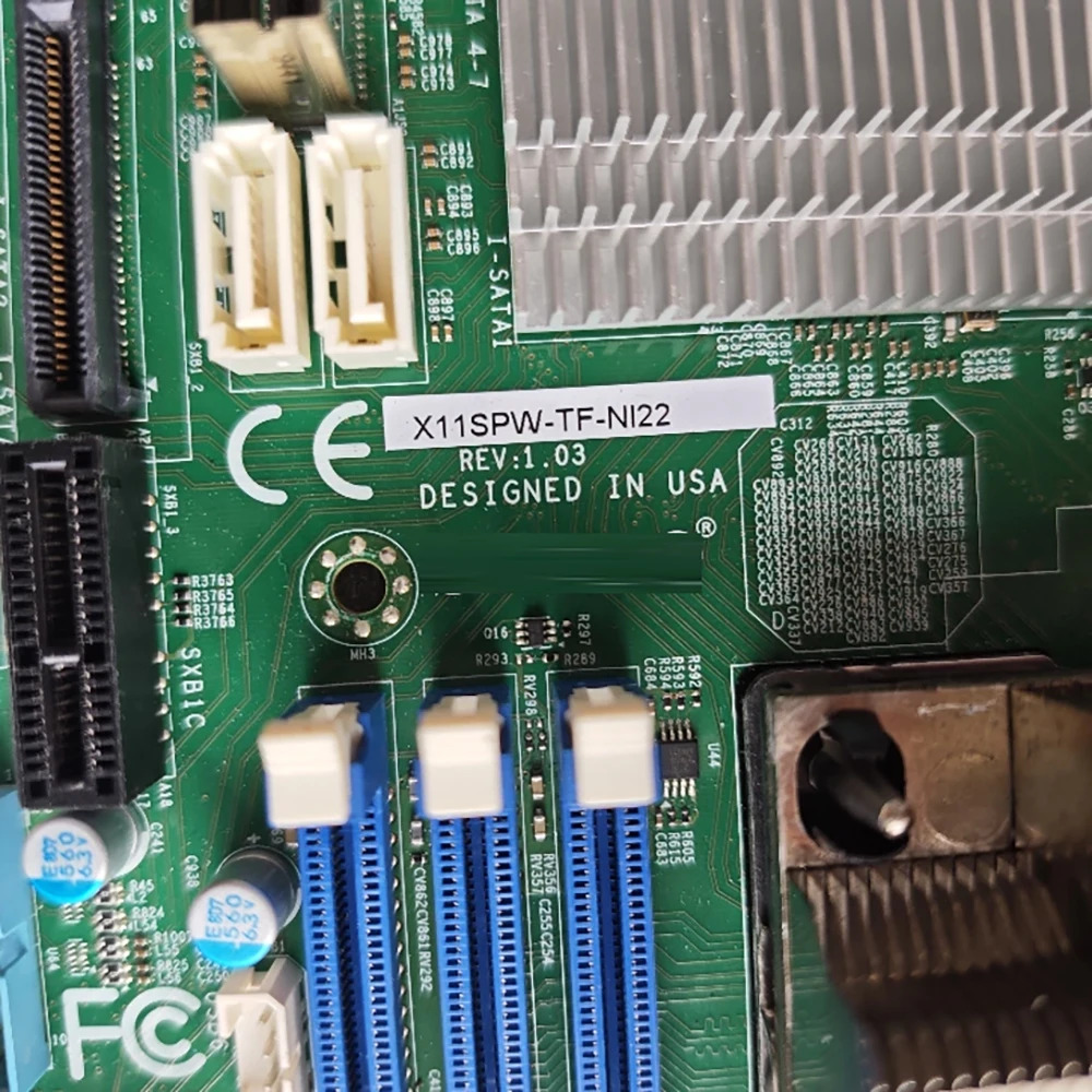 Supermicro 단일 채널 서버 산업제어 마더보드 LGA3647X11SPW-TF-NI22