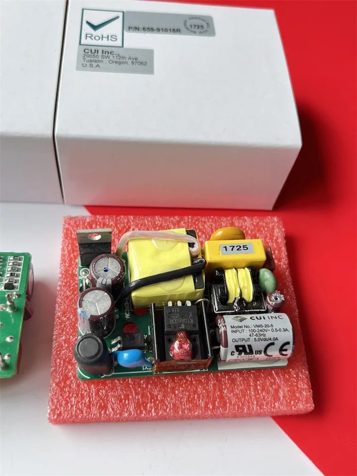 VMS-20-5 CUIINC 스위칭 전원공급장치 VMS 시리즈 20W 5V 4A