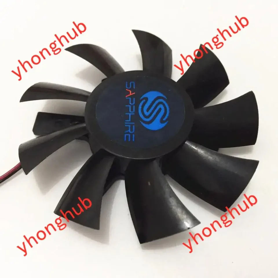 ARX FS1280-A1142C DC 12V 0.45A 직경 C.T.C 프레임리스 서버 냉각팬 2 와이어 75mm 40mm