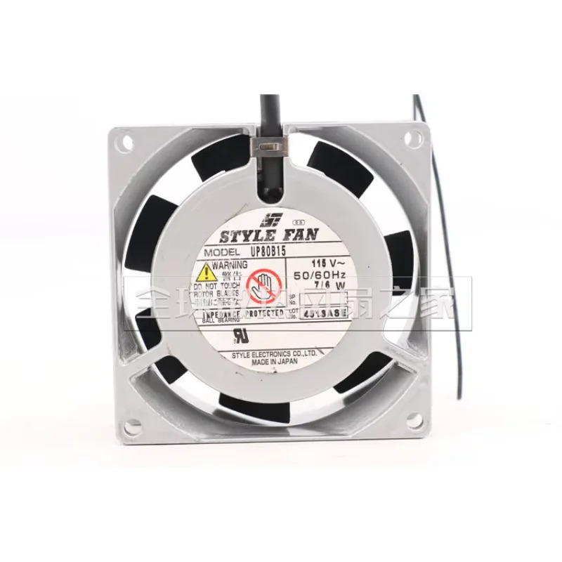 STYLE 냉각팬 2 와이어 서버 스퀘어 UP80B15 AC115V 8W mm