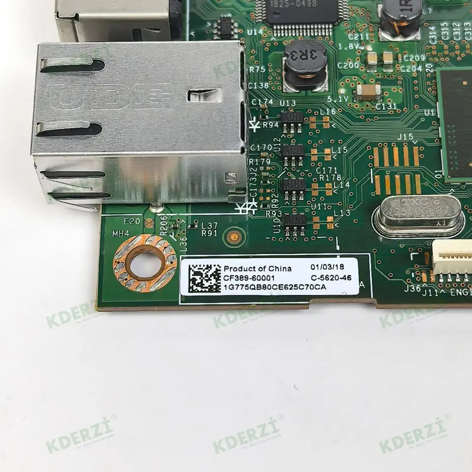 CF389-60001 오리지널 포매터 보드 PCA hp호환 컬러 Laserjte M452 M452nw M452dn M452dw 로직 마더보드 CF394-60001
