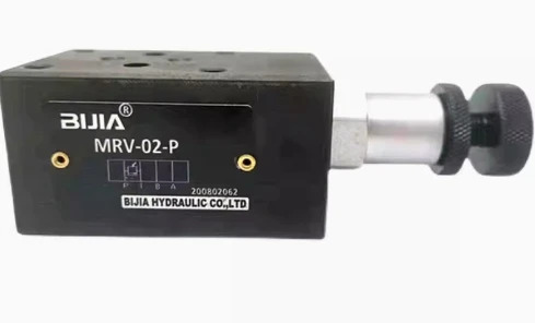 BIJIA 스택 단방향 스로틀 밸브 MRV-02P MTCV-02W MTCV-02P MTCV-02A MTCV-02B MTCV-03W MTCV-03A MTCV-03B MRV-02W
