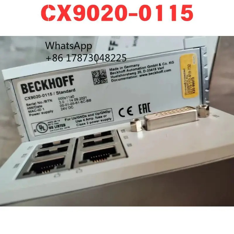 CX9020-0115 PLC 컨트롤러