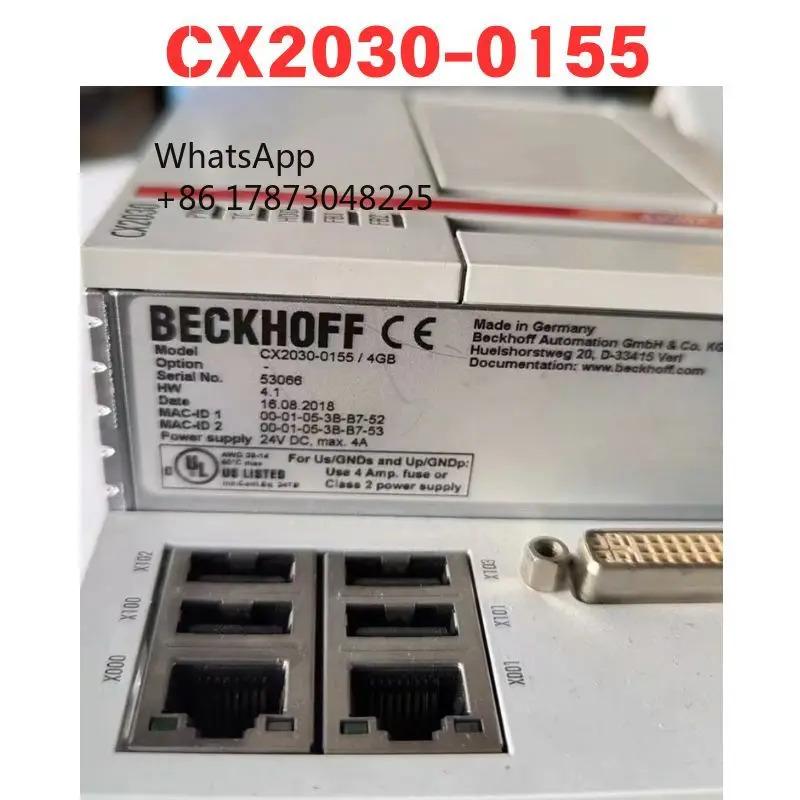 CX2030-0155 PLC 컨트롤러 기능 리퍼 OK
