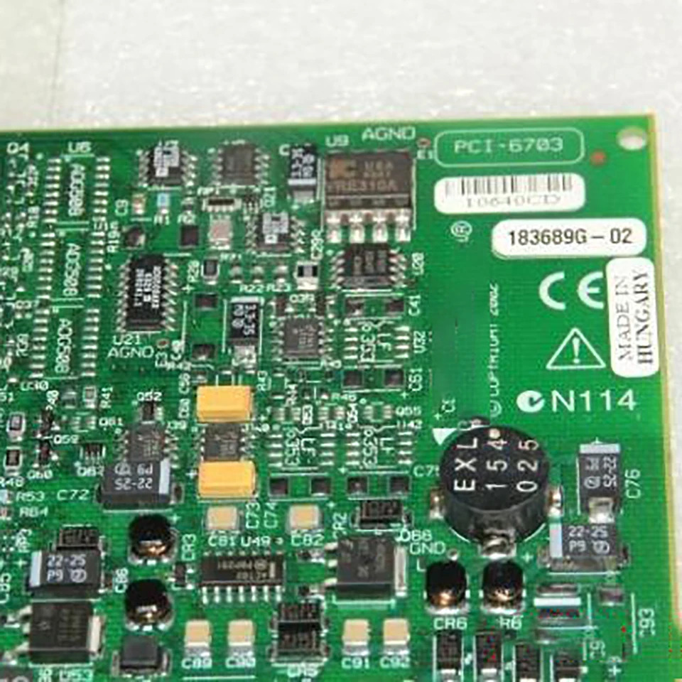 NI데이터 수집 카드 PCI-6703
