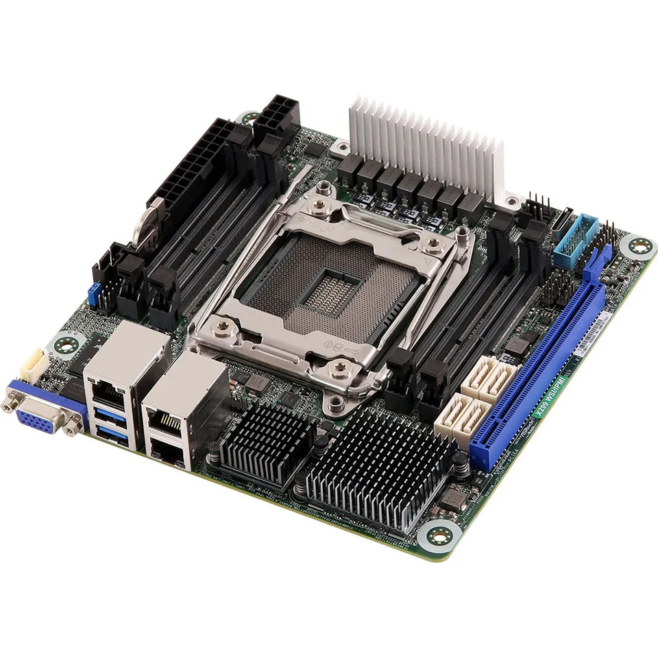 ASRock호환 워크스테이션 마더보드 X299 WSI/IPMI 단일 CPU 슬롯 LGA2066 DDR4 지원 X 시리즈 7 9세대