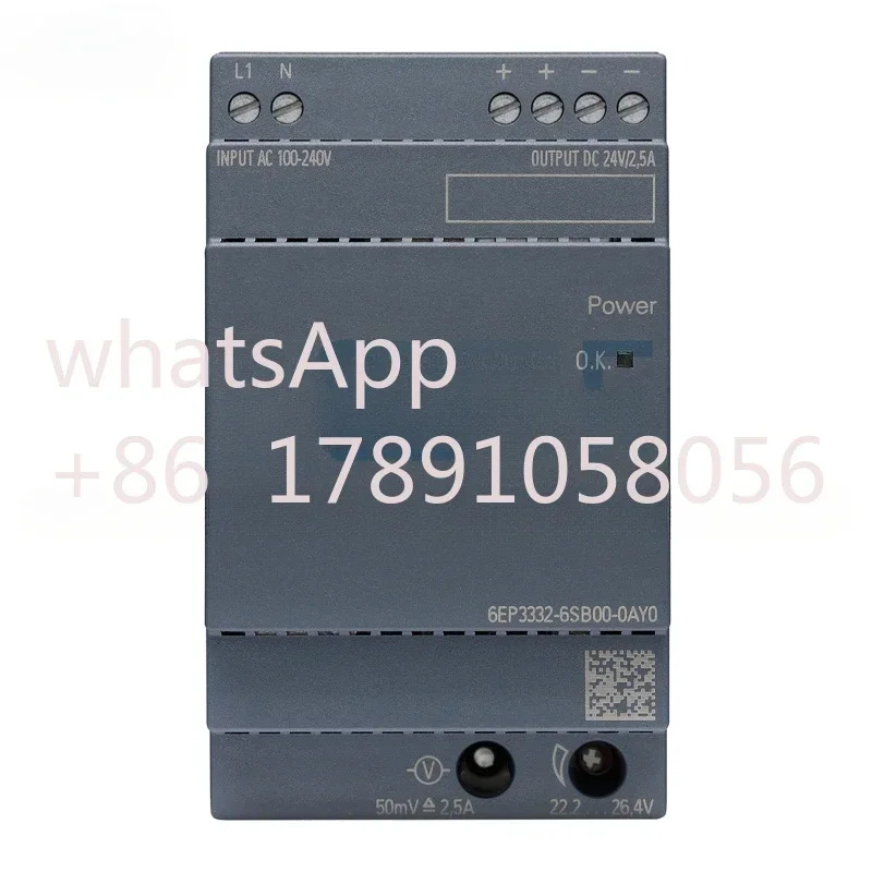 오리지널 PLC 로고 전원공급장치 6EP3332-6SB00-0AY0 신