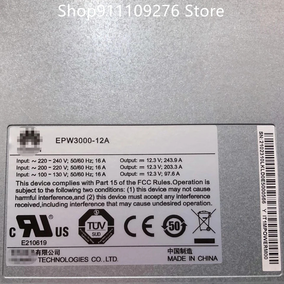 화웨이호환 EPW3000-12A 오리지널 리퍼 PSU
