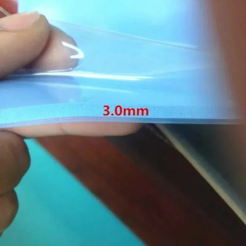 2 개 3.0mm 두께열 전도성 실리콘 시트 고체 그리스 칩 전원공급장치 방열판