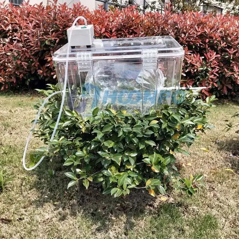 냄새 샘플러 오염원 샘플링 펌프 진공 10L 투명