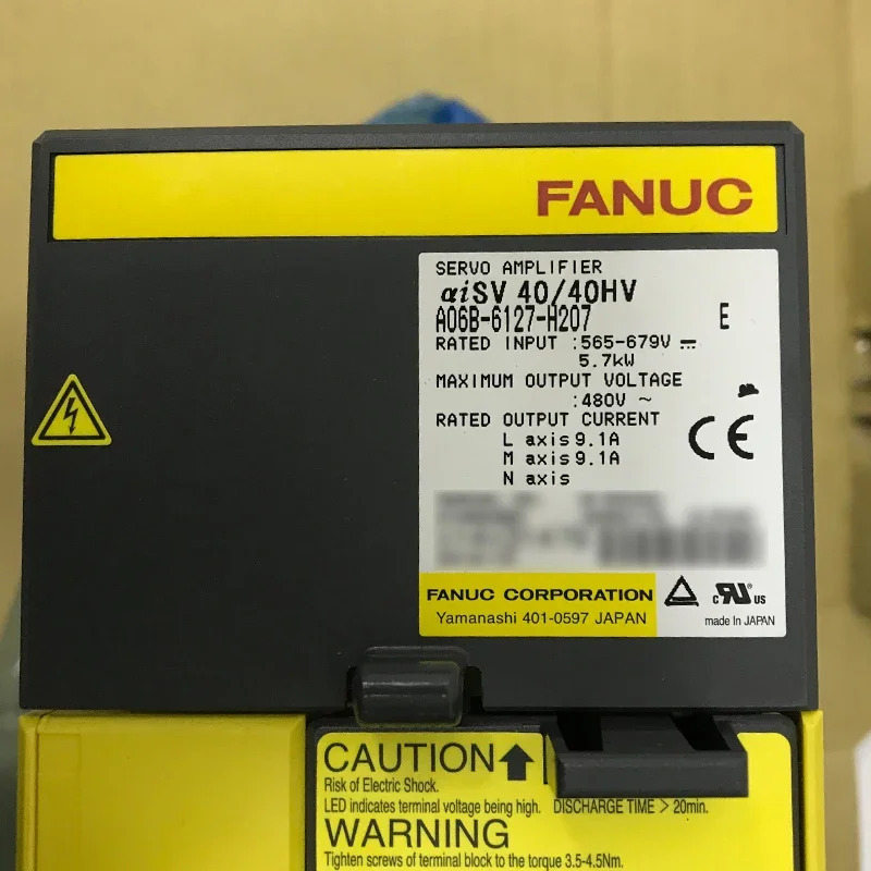 A06B-6127-H207 Fanuc 서보 드라이브 모듈 CNC 시스템용