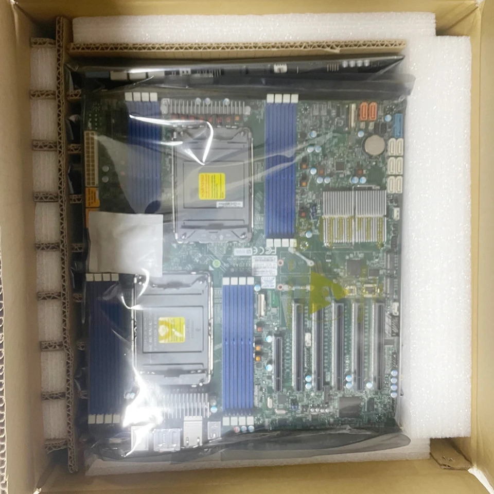 X12DAi-N6 워크스테이션 마더보드 슈퍼마이크로 양방향 LGA4189 C621A PCI-E 4.0 E- 지지대 3 세대 제온