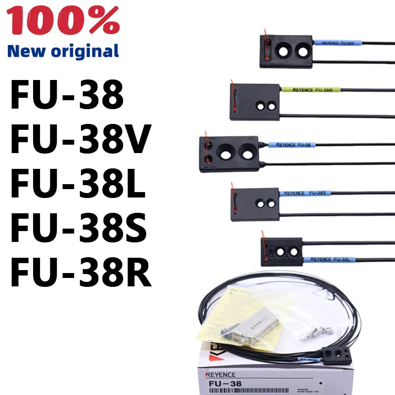 새 원본 FU-38 FU-38V FU-38L FU-38R FU-38S 제한된 반사 광섬유센서 배치 환영 상담