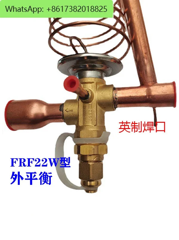 Hongsen 열 팽창 밸브 R22 장비 저온 저장 스로틀 RF22 ERF22W FRF22W