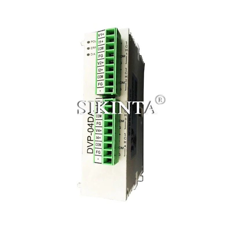 PLC 모듈 DVP04AD-SL DVP04DA-SL 완전히 리퍼