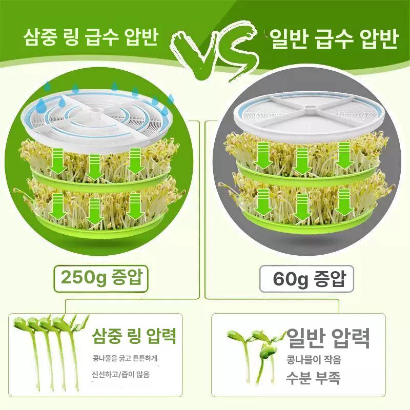 실내용 자동재배기 제조기 콩나물기계 발아기 콩나물재배기 콩나물키우는기계 - 상세 이미지 2