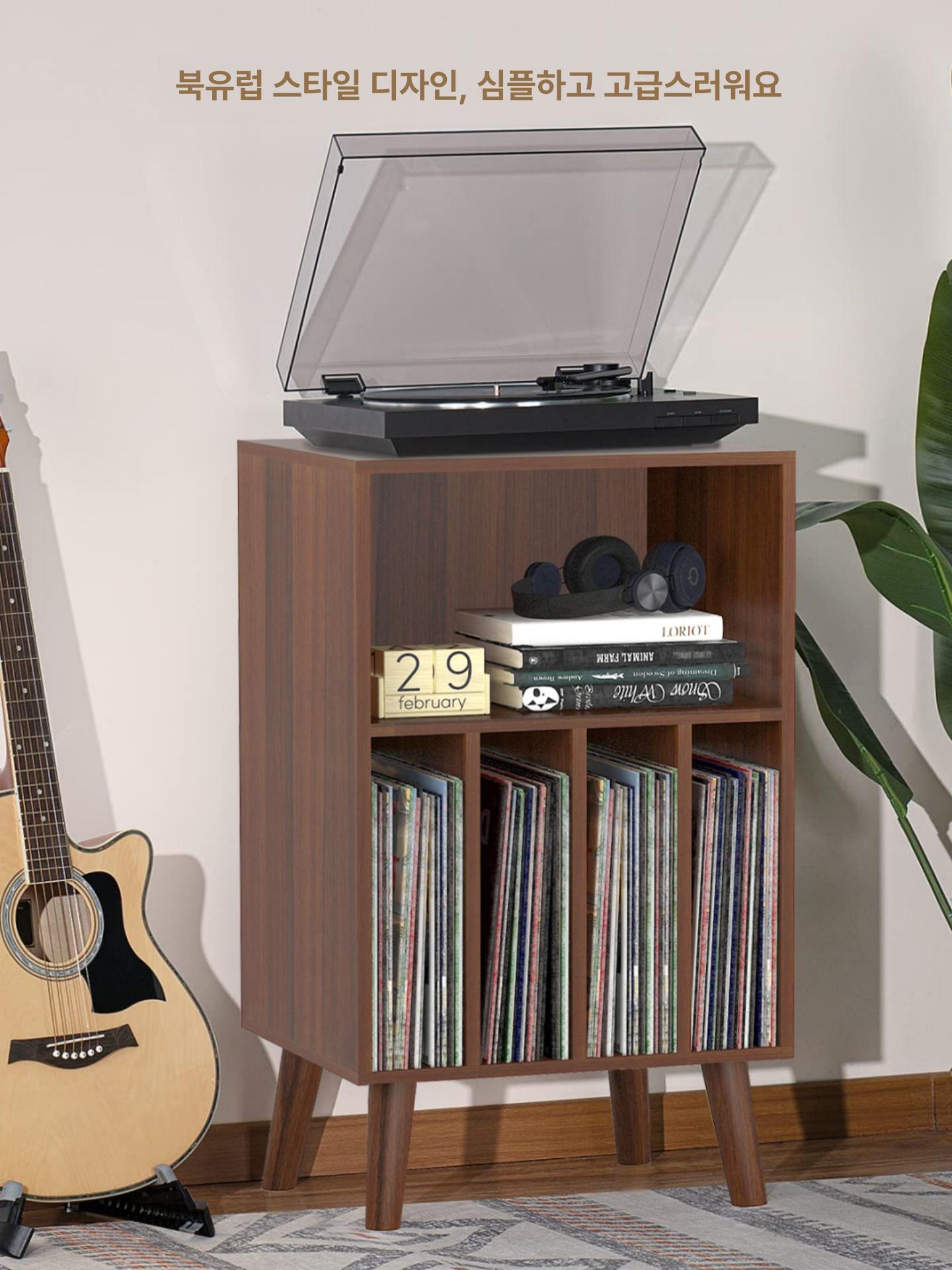 빈티지 장식장 랙 원목 엔틱 거실 수납 디스플레이 선반 진열대 캐비닛 보관함 소품 - 상세 이미지 5