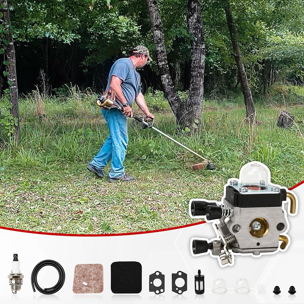 3TVol Carburetor Fit for Stihl BG75 FS85 Kit, ZAMA-C1Q-S66, FS80 HS80 BG72 Trimmer Maintenance Filte - 상세 이미지 2