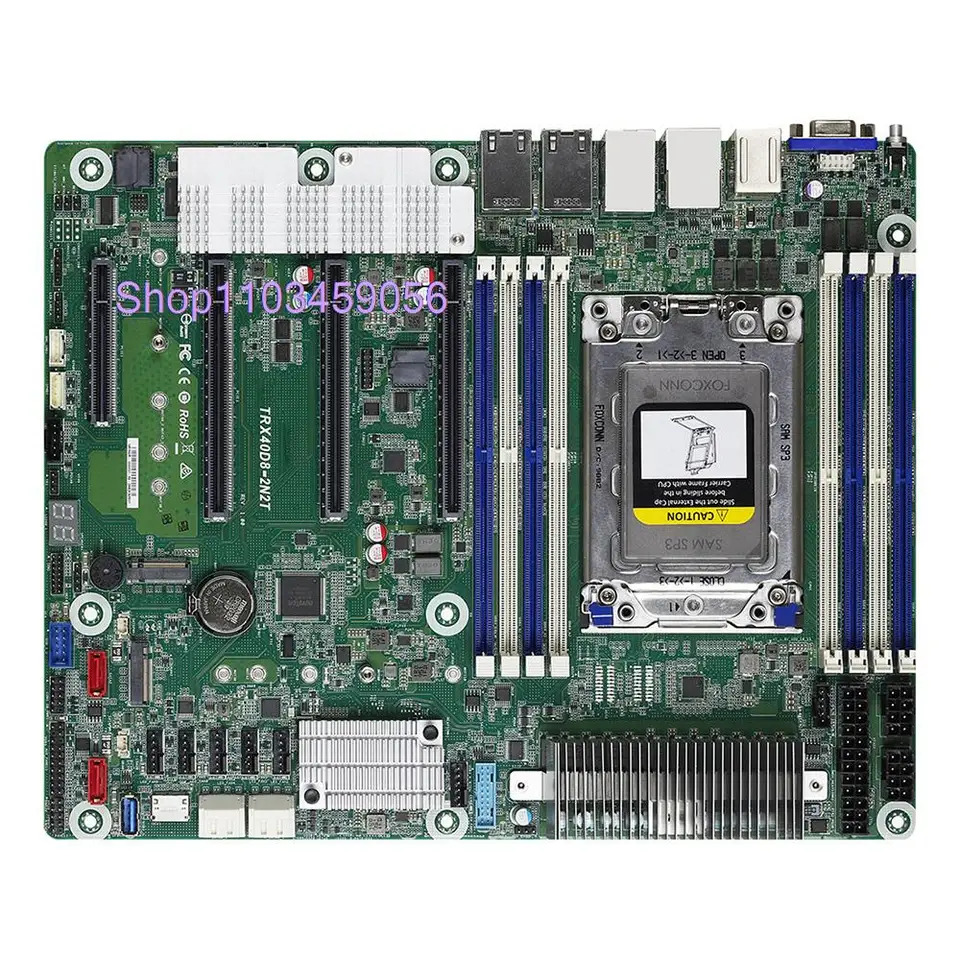 ASRock호환 데스크탑 마더보드 TRX40D8-2N2T TRX40 지지대 3970 3990X 800W