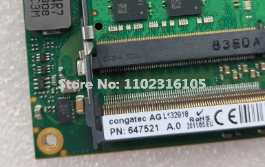 산업보드 conga-B7XD/X-D1548 L132918 647521 647522 A.0 D-1548 2.0GHZ SR2DJ