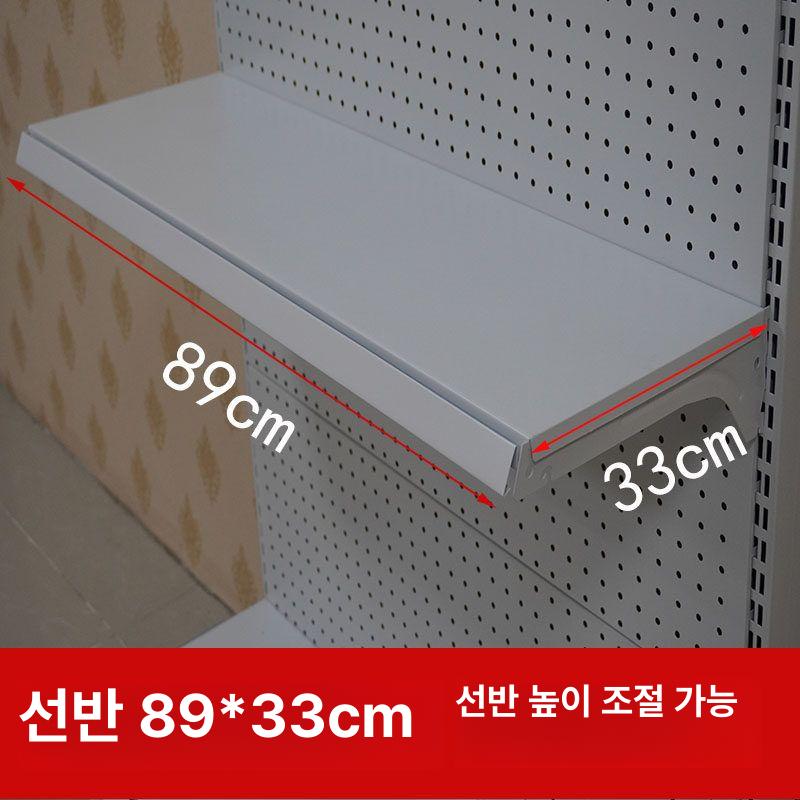 철판 타공판선반 수납 사무실 정리대 스탠드형 보드 벽걸이 자석 행거 후크 - 상세 이미지 4