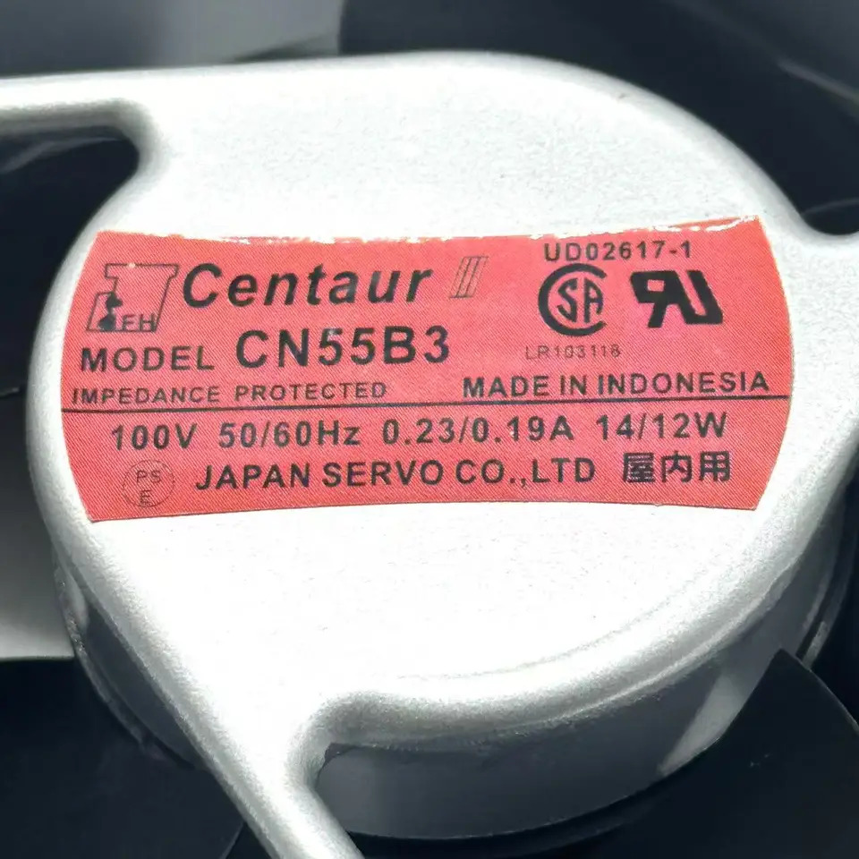 서버 냉각팬 일본 서보 CN55B3 AC 100V 0.23A mm