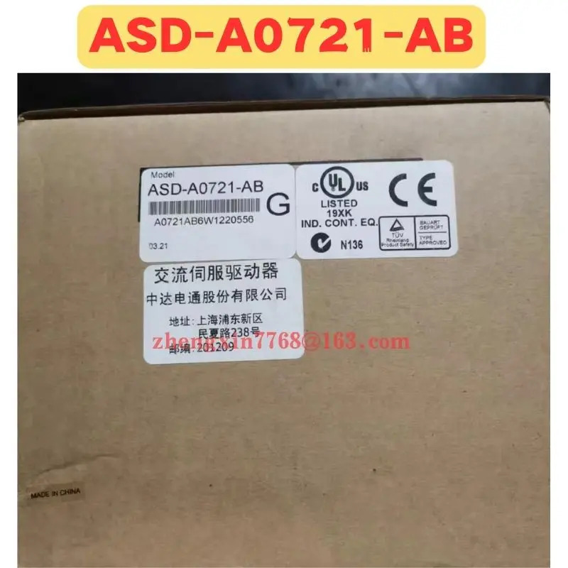 오리지널 ASD-A0721-AB ASD A0721 AB 서보 드라이브 신