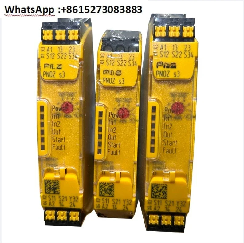 안전 릴레이 PNOZ S3 C751103 750103 S4 C751104 750104