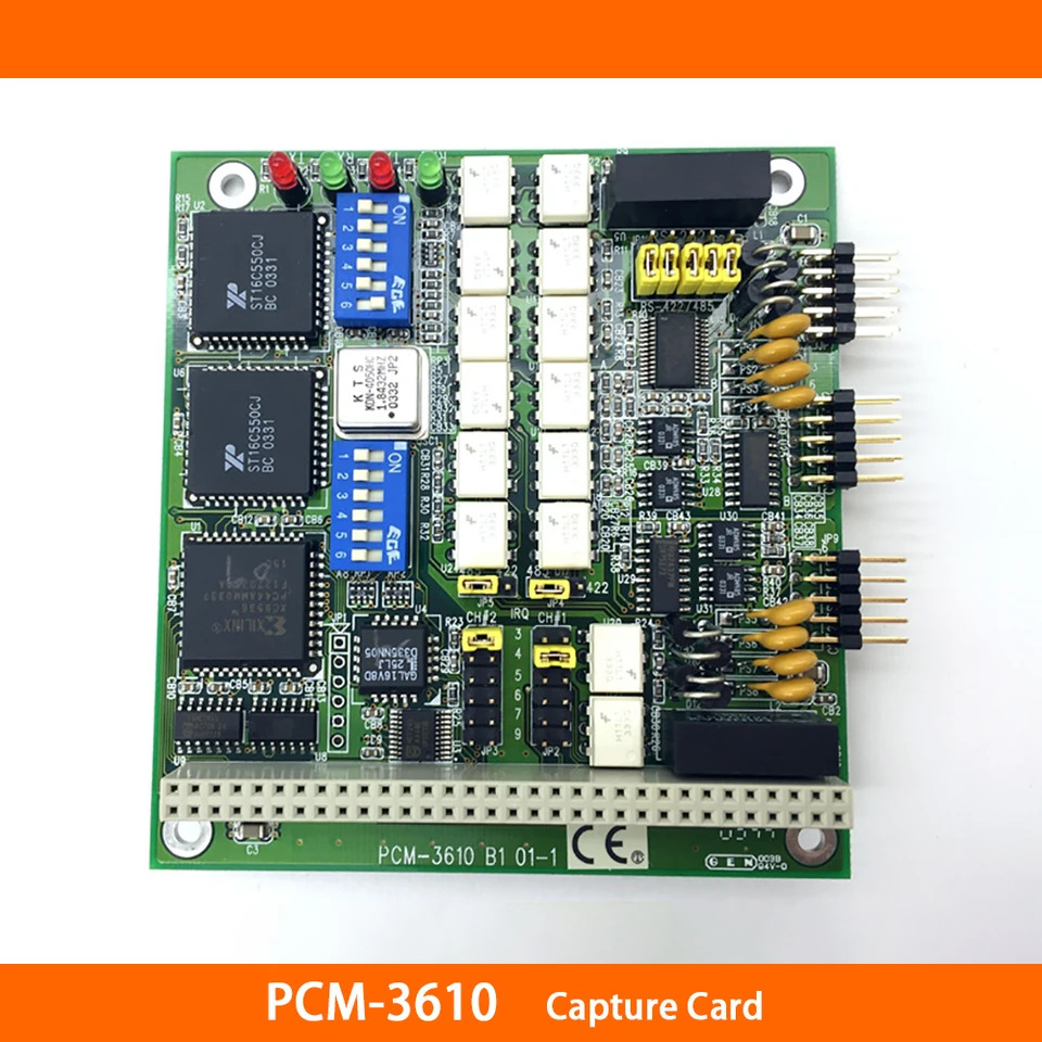 Advantech 직렬 포트 카드PCM-3610 REV.B1 PC104 캡처 카드